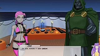 Circe Gives Intense Blowjob In Group Fucking