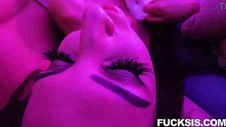 Horny teen Hime Marie heats up with Brad Newman