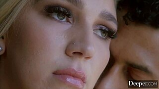 Kendra, the kept woman, finds deeper release with another man through cunilingus, handjob, and riding in lingerie.