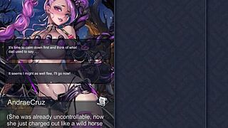 HUMPing BEHIND Diana's HUGE ASS