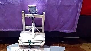 i'm flashing in doggy style at home