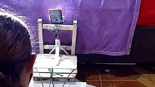 i'm flashing in doggy style at home