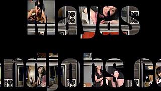 Cums twice rough handjob femdom lactating
