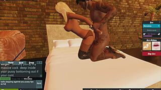 Mercedes Fucks Mech1 with Big Tits and Monster Cock