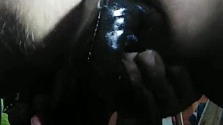 Fisting with the big toy fist feels amazing