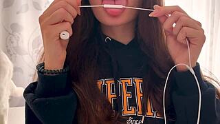 asmr licking onni with jerk off instructions session