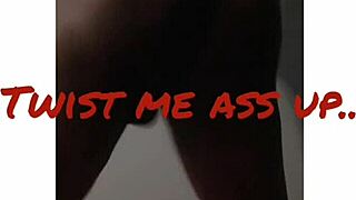 Black shemale pounds ass doggystyle