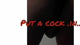 Black shemale pounds ass doggystyle