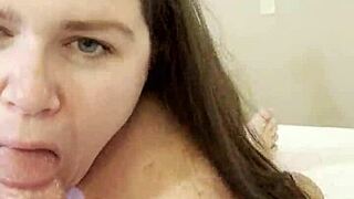 Can You Handle Poppy Cohen's Big Tits Sucking Monster Cock POV?
