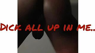 Black shemale pounds ass doggystyle