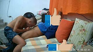 Naughty neighbor visits me quietly at night