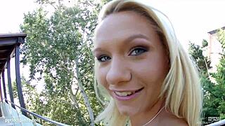 Honey Sweet in anal sex gonzo style by Ass Traffic