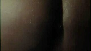 Black shemale pounds ass doggystyle