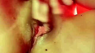 Elenafox1 Rides Cock To Squirting Creampie!