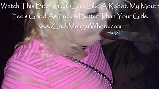 Cock Sucking Pro Shows Deepthroat Skills