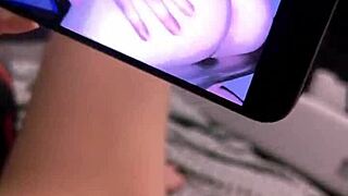 Real Homemade Couple Sex with a Cute Girl with Natural Big Breasts