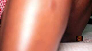 Brownflavour Massages Oiled Pussy and Moans Crazily!