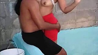 Delicious Brunette Neighbor Loves Dick