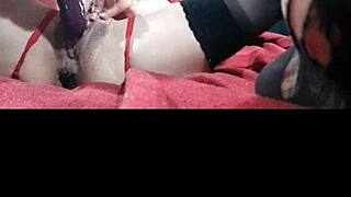 Argentina amateur plays with dildo in intriguing solo session