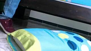 Busty petite teen fingered to orgasm. Her cute tight body gets so wet!