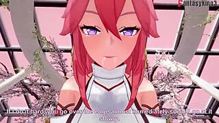 Yae Miko Gets Fucked In Genshin