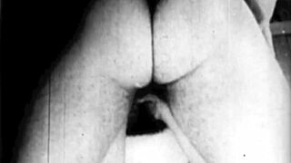 Hidden desires: A hairy vintage group sex encounter
