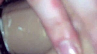 Intense amazing fucking huge dildo