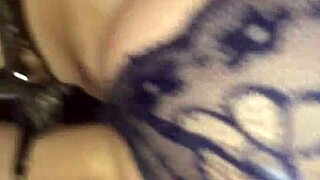 Intense amazing fucking huge dildo