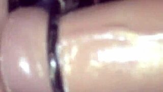 Intense amazing fucking huge dildo