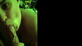 Young teen Luna amateur gives blowjob with pierced nipples