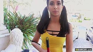 New maid Kiarra Nava Hoe, ready for BangBros action!