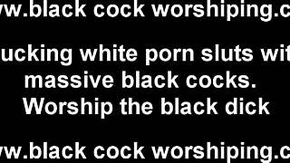 I feel excited with two big black cocks