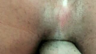 Gay twink screaming loud during intense raw action.