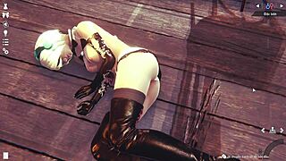 3D simulation brings Hentai girl to life