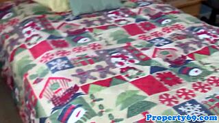 POV Classy Realtor's Upskirt Closeup!