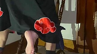 Babymama Stretched by Akatsuki Member Cosplay with Big Black Cock!