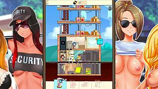 I Play Hot Busty Business Game with Big Tits and Toys