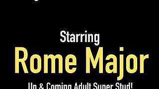 Rome Major Feels Passion Shoving Cock Into Alessia Luna's Pierced Pussy.