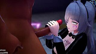 Bronya asks, 'What are you staring at?' in anime