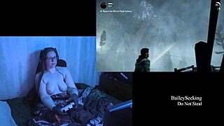 My playthrough of naked alan wake part 6 featuring a brunette bbw