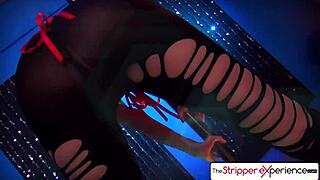 The Stripper Experience - Tiffanytyler Sucking Big Hard Dick With Big Booty