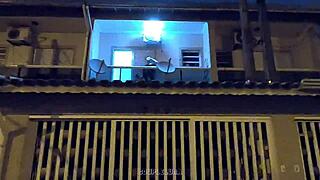 Fanget Å Få I Din Elskerinne På Balkongen?