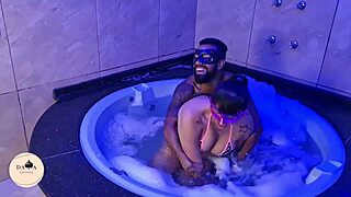 Did I just play a naughty soap game in the tub? It's a wild tribute to Gugu, Brazil's king of TV filth!