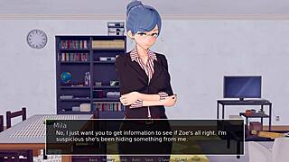 Is This HS Tutor's New Job with Petite Milf?