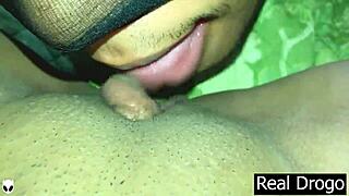 I Lick My Stepsister's Huge Clit and Finish Inside Her