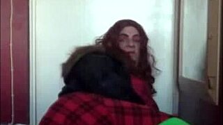 Did you see that bisexual crossdresser insert object in anal?