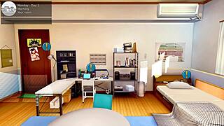 Is This HS Tutor's New Job with Petite Milf?