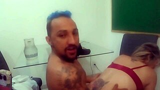 Aluninho Got Naughty And Took My Tight Brazilian Ass!