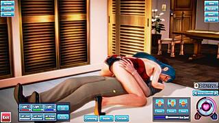 Blue haired beauty gets fucked silly