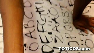 this 19yo ebony chick with big ass titties loves blowjobs and fucking